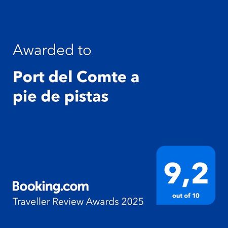 Port del Comte a pie de pistas La Coma I La Pedra Exterior foto